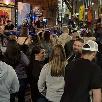 The Cellar - a large group of people standing in front of a stage - Bars Near Me - Fitchburg, Massachusetts The Cellar - a large group of people standing in front of a stage - Bars Near Me - Fitchburg, Massachusetts