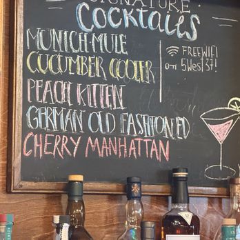 Reichenbach Hall - Cocktail menu - Bars Near Me - New York, New York