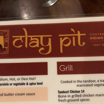Clay Pit - Indian Near Me - Austin, Texas