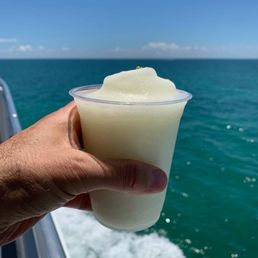 Frozen drink on the seas Frozen drink on the seas