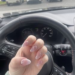 French Nails - Acrylic tips and design