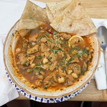 Gloria's Kitchen - Menudo large with extra onions and cilantro. - Mexican Near Me - Ventura, California Gloria's Kitchen - Menudo large with extra onions and cilantro. - Mexican Near Me - Ventura, California