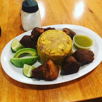 Mofongo Cafe - Mofongo with carne frita - Dominican Near Me - Nashville, Tennessee