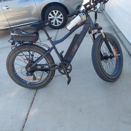I ride it almost everyday.wetlands park on eastside of town . 10-15 miles they have paved and dirt