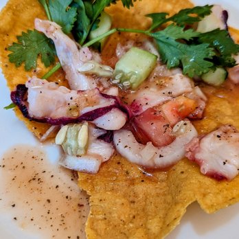 Tlaxcalli - Octopus cocktail - Mexican Near Me - Honolulu, Hawaii Tlaxcalli - Octopus cocktail - Mexican Near Me - Honolulu, Hawaii