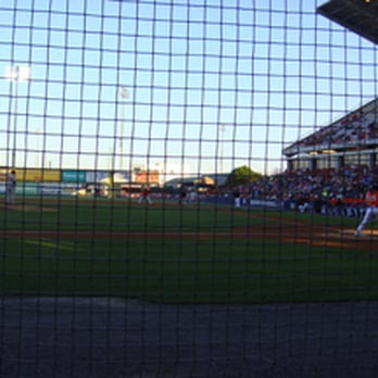 Richmond Flying Squirrels - View from my seat, Section: 114 Row: B Seat: 3. - Professional Sports Teams Near Me - Richmond, Virginia