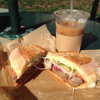 Beanstalk Cafe - Bulgogi sandwich + iced coffee Mojito. Yummmm - Coffee & Tea Near Me - San Francisco, California