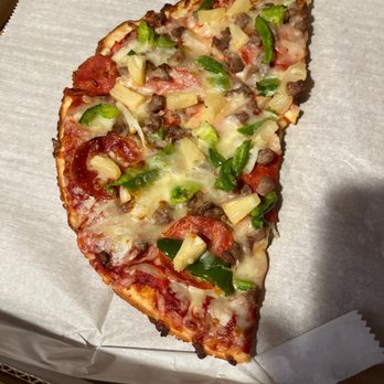 Marco's Pizza - The rest of this pizza is gone! Yum! - Pizza Near Me - Lambertville, Michigan
