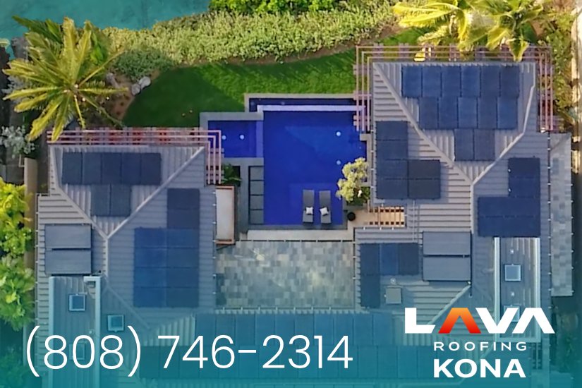 Slide of Lava Roofing Kona