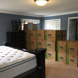 Two Sisters Packing - After pic of other side of bedroom