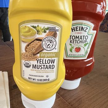 Buddy's - Mustard and ketchup - Burgers Near Me - Florence, South Carolina