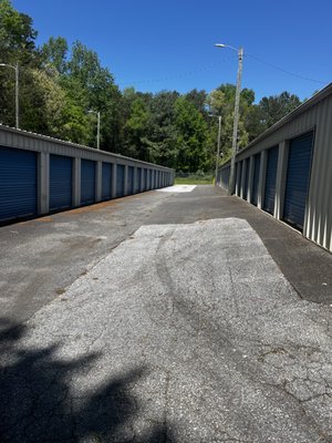 Pricing - $25 refundable deposit for all units, No other fees. No administration fees or lock fees. Insurance offered but not required. 
10X5 = $50 per month
10X10=$75 per month
10X15= $100 per month
10X20 & larger call for pricing