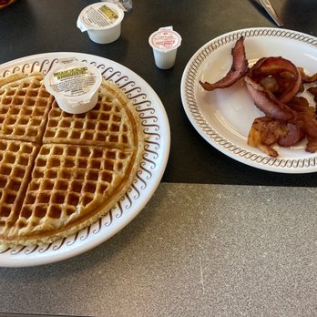 Waffle House - Kid's Waffle with Bacon - Breakfast & Brunch Near Me - Mcdonough, Georgia Waffle House - Kid's Waffle with Bacon - Breakfast & Brunch Near Me - Mcdonough, Georgia