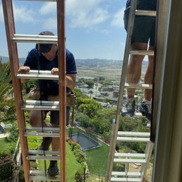 Installing blinds covering custom window
