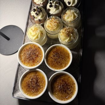 Old Hickory Steakhouse - Trio of desserts - Steakhouses Near Me - Nashville, Tennessee
