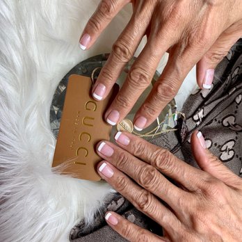 Aria Nails Spa - Here's Amy's incredible talent and skills. Thank You Natalie for my BEAUTIFUL Gucci scarf! See you girls soon!!! Kelly - Nail Salons Near Me - Sierra Madre, California