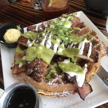 Tostadas - Chicken and waffles - Breakfast & Brunch Near Me - San Jose, California Tostadas - Chicken and waffles - Breakfast & Brunch Near Me - San Jose, California