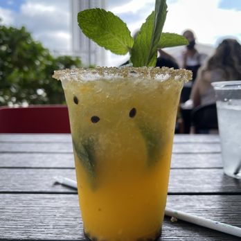 Bistro Cafe - Passion fruit mojito - Breakfast & Brunch Near Me - Miami, Florida Bistro Cafe - Passion fruit mojito - Breakfast & Brunch Near Me - Miami, Florida