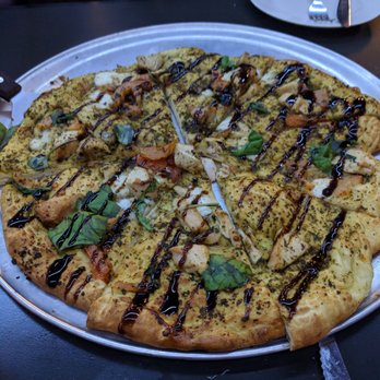 The Ramp - Classic Margarita "Pizza" w/ Chicken - Awful. There was zero sauce as described, and the smallest amount of mozzarella cheese. Disappointed - Sports Bars Near Me - Akron, Ohio The Ramp - Classic Margarita "Pizza" w/ Chicken - Awful. There was zero sauce as described, and the smallest amount of mozzarella cheese. Disappointed - Sports Bars Near Me - Akron, Ohio