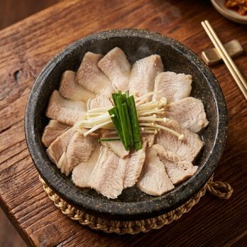 Dondam - Pork Jowl Suyuk, Boiled Pork Jowl - 항정살 수육 - Korean Near Me - Stanton, California Dondam - Pork Jowl Suyuk, Boiled Pork Jowl - 항정살 수육 - Korean Near Me - Stanton, California