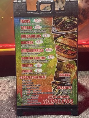 Menu photo 1 Tacos El Norteno Doraville, GA Menu photo 1 Tacos El Norteno Doraville, GA