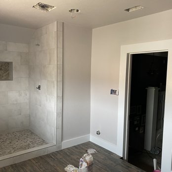AAA Patchmen - Master Bathroom. Finished & Painted - Drywall Installation & Repair Near Me - Escalon, California