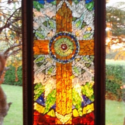 Sirens Sea Glass - Custom Sea Glass Art - I am looking at this piece next.... breath taking work!