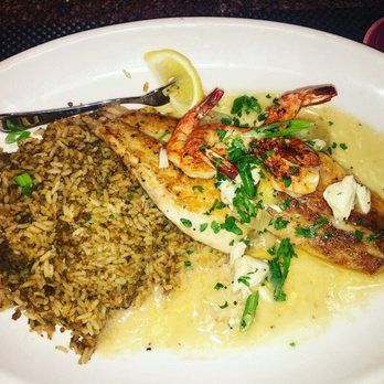 Pappadeaux Seafood Kitchen - Texas Redfish Pontchartrain - Cajun/Creole Near Me - Norcross, Georgia
