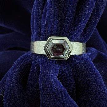 Automic Gold - A picture taken by Automic Gold of the completed ring prior to shipment. They also included a video of the ring! - Jewelry Near Me - New York, New York
