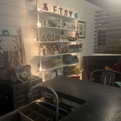 Toot + Kate's winebar - Merch and other items table