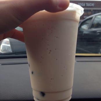 Lollicup - Almond Milk Tea Snow (1/4 sweet, 1/2 boba). - Coffee & Tea Near Me - Denver, Colorado Lollicup - Almond Milk Tea Snow (1/4 sweet, 1/2 boba). - Coffee & Tea Near Me - Denver, Colorado