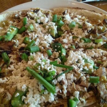 Aladdin's Eatery - Chicken pizza with feta - Mediterranean Near Me - West Chester, Ohio Aladdin's Eatery - Chicken pizza with feta - Mediterranean Near Me - West Chester, Ohio