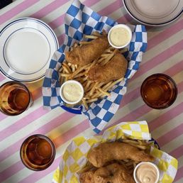 Fish and chips Fish and chips