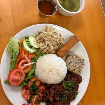 Pho Duc Midlo - Lemon rice assortment plate - Vietnamese Near Me - Midlothian, Texas Pho Duc Midlo - Lemon rice assortment plate - Vietnamese Near Me - Midlothian, Texas