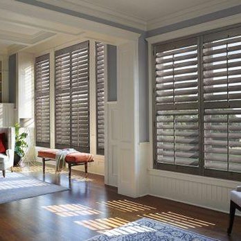 The Blind Man - Hunter Douglas - Heritance Hardwood Shutters - Shades & Blinds Near Me - Champaign, Illinois