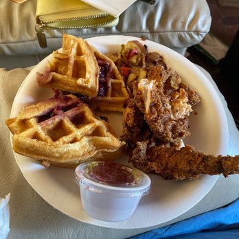 The Pan - Chicken and waffles yummy - Pizza Near Me - Gardena, California