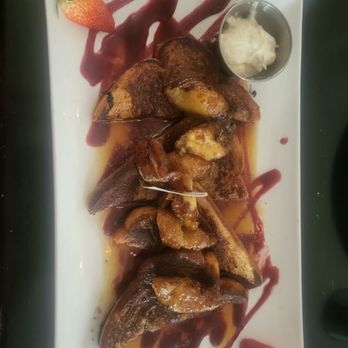 Harry's Daughter - Banana rum flambe French toast - Caribbean Near Me - Jersey City, New Jersey Harry's Daughter - Banana rum flambe French toast - Caribbean Near Me - Jersey City, New Jersey