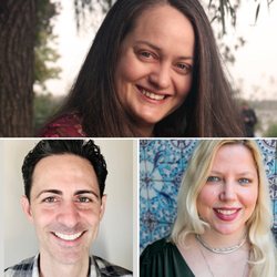 Healing Arts Community Acupuncture - Dawn Webster, L.OM., Holly Prescott, L.Ac., Dejota Apostoli, L.OM. (clockwise from top)