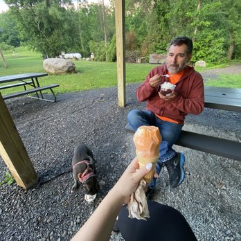 Pulcini's Ice Cream - Pup treat, sundae and a cone! - Ice Cream & Frozen Yogurt Near Me - Palmyra, New York Pulcini's Ice Cream - Pup treat, sundae and a cone! - Ice Cream & Frozen Yogurt Near Me - Palmyra, New York