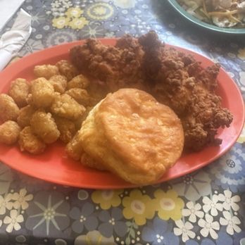 Plucked Up Chicken & Biscuits - Chicken strips and biscuit with tots. - Breakfast & Brunch Near Me - Columbus, Georgia Plucked Up Chicken & Biscuits - Chicken strips and biscuit with tots. - Breakfast & Brunch Near Me - Columbus, Georgia