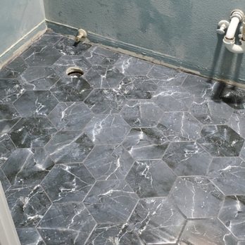 Handy Fix And Finish - New bathroom floor tile. - Handyman Near Me - Lewiston, Idaho