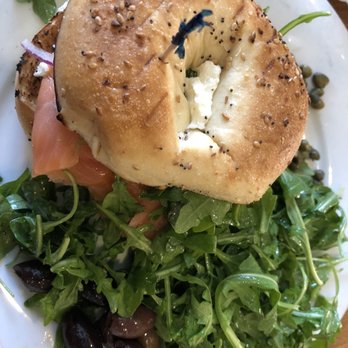 Cafe Patachou - Salmon sandwich with a side salad - Breakfast & Brunch Near Me - Indianapolis, Indiana Cafe Patachou - Salmon sandwich with a side salad - Breakfast & Brunch Near Me - Indianapolis, Indiana