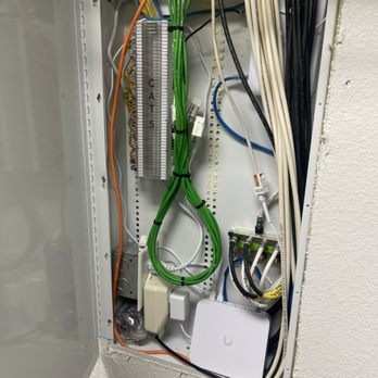 Zach’s Computer Service - Updating a network closet on an older home. - IT Services & Computer Repair Near Me Zach’s Computer Service - Updating a network closet on an older home. - IT Services & Computer Repair Near Me