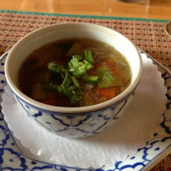Restaurant Thai Garden - Menü-Suppe