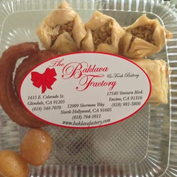 Baklava Factory - About a half a box for $7.00 - Bakeries Near Me - Glendale, California Baklava Factory - About a half a box for $7.00 - Bakeries Near Me - Glendale, California