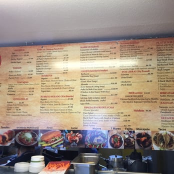 Taqueria El Gran Taco - The menu - Mexican Near Me - Sonoma, California