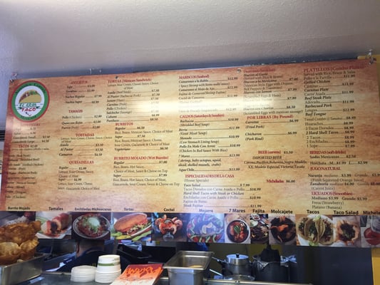 Menu photo 5 Taqueria El Gran Taco Sonoma, CA