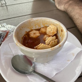 Wolffy's Grill & Marina - Sausage pepper and onion soup special. - New American Near Me - Seneca Falls, New York
