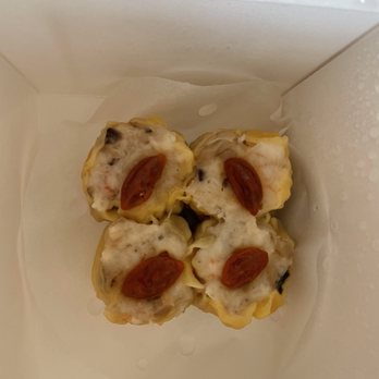 Tim Ho Wan - S7. Steamed Pork Dumplings with Shrimp - Dim Sum Near Me - Irvine, California Tim Ho Wan - S7. Steamed Pork Dumplings with Shrimp - Dim Sum Near Me - Irvine, California