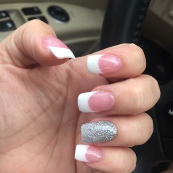 The Nail Bar - SNS with tips for length, awesome job and not chunky like acrylic at all. - Nail Salons Near Me - Maitland, Florida The Nail Bar - SNS with tips for length, awesome job and not chunky like acrylic at all. - Nail Salons Near Me - Maitland, Florida